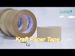 eco friendly self adhesive kraft paper tape with water activated single sided adhesive