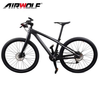 China Carbon Racing Bike Airwolf Carbon MTB Bike 26er New Carbon Mountain Bike With SH1MANO M370 GroupSet Disc Brake For Kids / Woman bicicleta carbon for sale