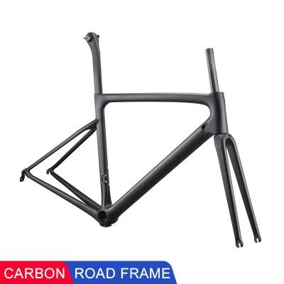 China Road Bikes China OEM Carbon Road Racing Bike Frame Ultralight Carbon Bike Frame for sale