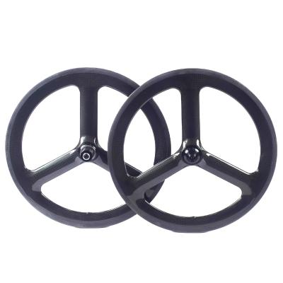 China 2021 Powerway R13 tri hub carbon disc wheel quick release carbon tubeless spokes bicycle wheels for sale