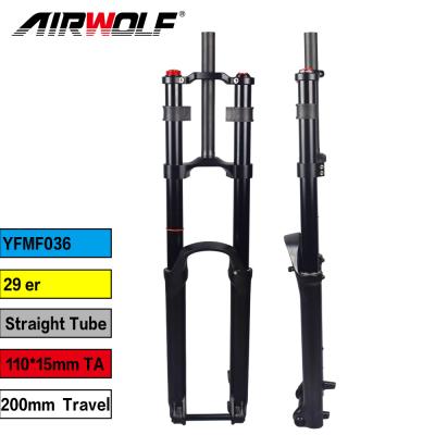 China 29ER Mountain Bikes Wheel Alloy Suspension Fork Crown MTB Double Fork Support DH Fork for sale