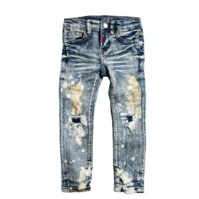 China Viable Boutique Jeans Children's-14 Years Medium Toddler Pants Fashion Pants Kids Use Toddler Jeans for sale