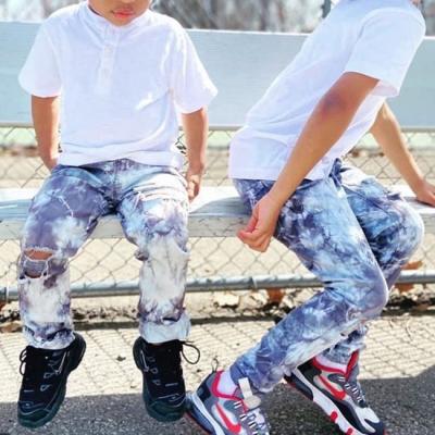 China Viable wholesale price first step boutique winter boy jeans kids winter jeans last for sale