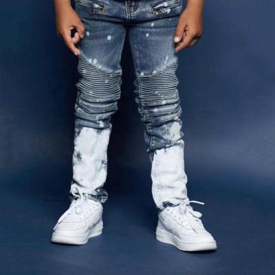 China Autumn Sustainable Clothing Black Denim Boys 1-14 Years Kids Jeans Vendors for sale