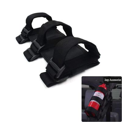 China Polyester Fire Extinguisher Mount Strap Holder For Jeep for sale