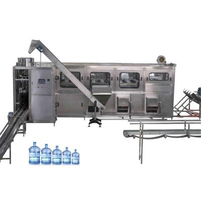 China Food Drinking Water 5gallon Bottle Washer Filler And Capper Machine / 5gallon Bucket Water Filling Line en venta