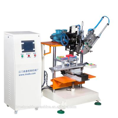 China For Brush Decking 2 Shafts Brush Cleaning Brush Machine /brush Making Machine for sale