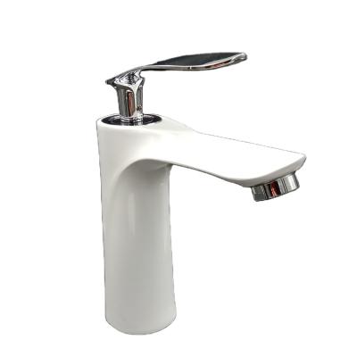 China Faucets Shape Bottom Zinc Metered Outdoor Brass Inside Design Basin Mixer Taps For Washroom for sale