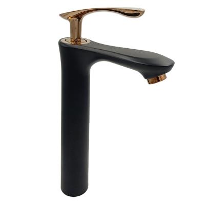 China Factory Outlet High Quality Brass Zinc Alloy Metered Single Handle Deck Basin Mixer Tap Faucets For Bathroom Hotel for sale