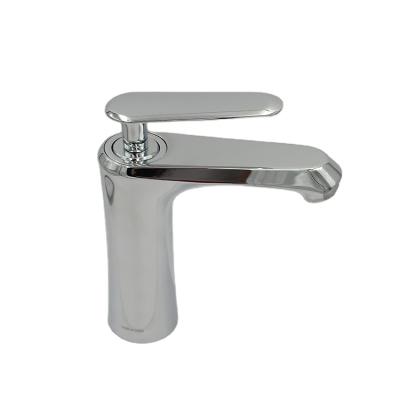 China Metered Faucets Manufacture Watermark Hotel Bathroom Basin Thermostatic Single Lever Mixer Tap for sale