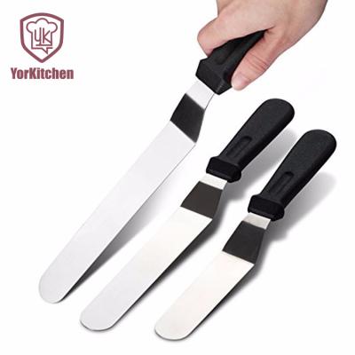 China Sustainable Sustainable Angled Baking Spatula Glazing Decorating Set Spatulas Cheese Spatula for sale