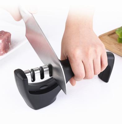 China 100% Sustainable Food Grade 3 Stage Knife Sharpeners for sale