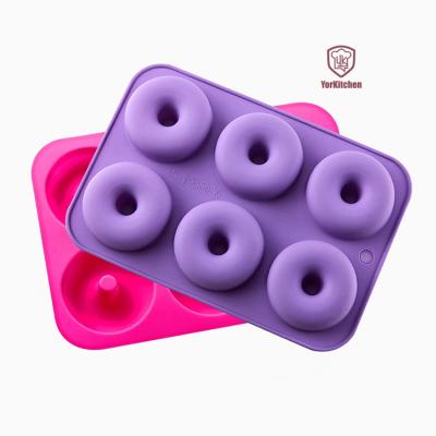 China Sustainable Dishwasher Safe - Microwave Safe Silicone Donut Mold Mold for sale