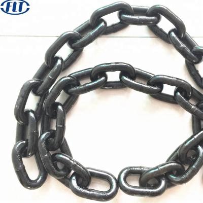 China Alloy Steel 7-28mm Welded Round Link Fishing Fishing Chain G80 for sale