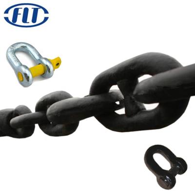 China Drag Chain 1-7/8 Size U1 U2 U3 Steel Welded Boat Stud Link Marine Anchor Chain For Sale for sale