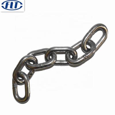 China DIN 766 Link Chain Chain 10mm Standard Steel Link Chain for sale