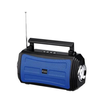 China Factory PORTABLE OEM / ODM Emergency Crank Push Light Outdoor Bicycle Solar Powered Portable Radio for sale