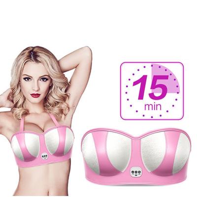 China For Home Use Chest Breast Massager Tool Health Products Enhancer Elevate Electric Vibration Magic Bigger Bra Infrared Breast Massager Body for sale