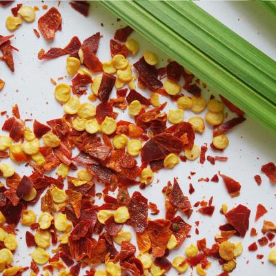 China 2020 New Dry Crop Dried Chilies Flakes Crushed Manufacturer for sale