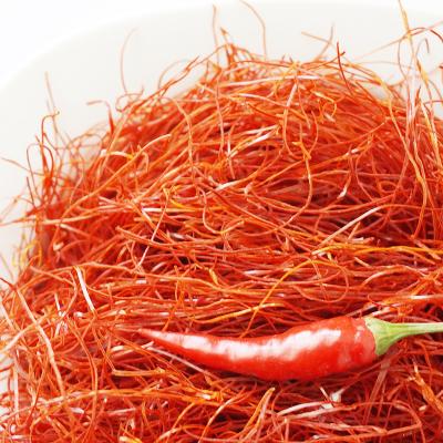 China Wholesale Dried Chilli Thread Red Shred Pepper Food Grade Strips for sale