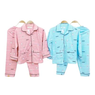 China QUICK DRY children's long and outfit cuhk boy girl spring sleeve button suit boy girl summer outfit knitted cotton including cotton casua for sale