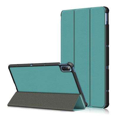 China Sleep/Wake Triple Slim Stand PU Leather Auto Smart Cover Tablet Case For Honor Tablet V7 10.4' 2021 for sale