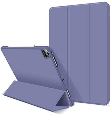 China Stand Up Ultra Light Slim Cover Case Premium Triple Protective Cover with Soft TPU Back and Pencil Holder for iPad 2021 pro 11 for sale