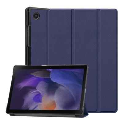 China Samsung Galaxy Tab A8 10.5 inch 2021 SM-X200/X205 Slim Smart Cover Auto Triple Stand Tablet Case for sale