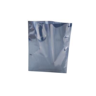 China Custom Open Top Cleanroom ANTISTATIC Foil Moisture Static Shielding Bag Anti Static Barrier Aluminum Ziplock Static Safe Packaging for sale