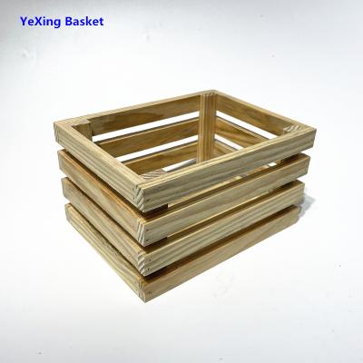 China Europe Supply Factory Price Nature Wooden Box Gift Packing Box for sale