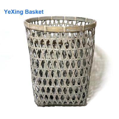 China Sustainable Supplier Professional Natural Rattan Storage Bamboo Weaving Basket for sale