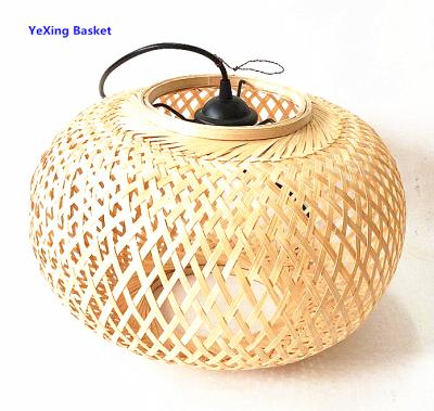 China Antique Bamboo Rattan Pendant Light, Petro Weave Lantern Ceiling Hanging Lamp for Living for sale