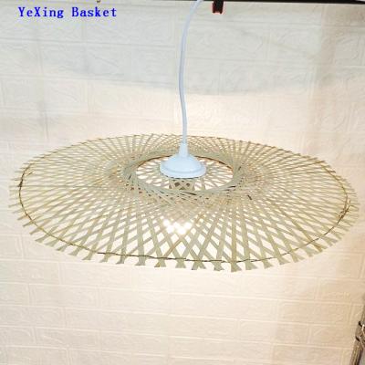 China Round Shades Eco - Friendly Woven Bamboo Antique Wall Decoration for sale