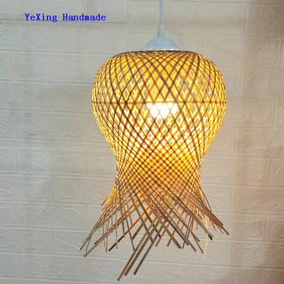 China Unique Hot Selling Unique Bamboo Lampshade for Ceiling for sale