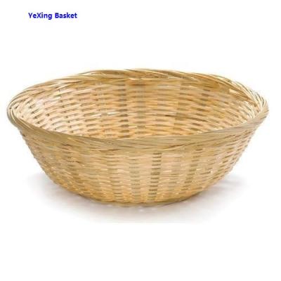 China Viable Round Bamboo Baskets Wholesale Supply for sale