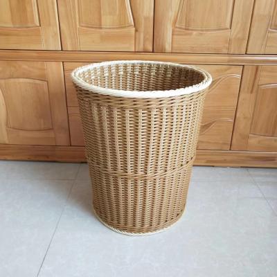 China Factory direct viable to produce pp rattan basket for laundry for sale