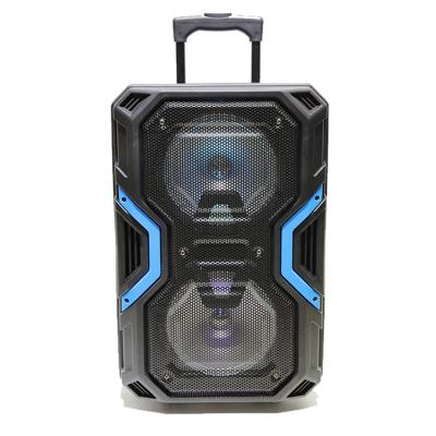 China Dual 2200mAh Wireless Part 8 Inch Audio Portable Sound Box Bluetooth Trolley Speaker for sale