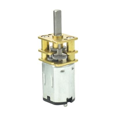 China Shenzhen Manufacturer CE 3V 6 Volt 12V N20 Mini Gear DC Drip Proof Motor For Lock for sale