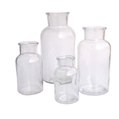 China Transparent Large Wide Mouth Chemical Special Hot Selling Glass Reagent Bottle for sale