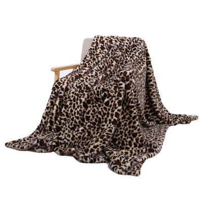 China Amazon Best Flannel Fleece Super Soft Leopard Sustainable Selling Luxury Microfiber Blanket for sale