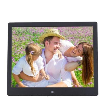 China Latest Luxury Hd Video Clock 2022 16 Inch Digital Photo Frame With Built In Stereo Speakers for sale