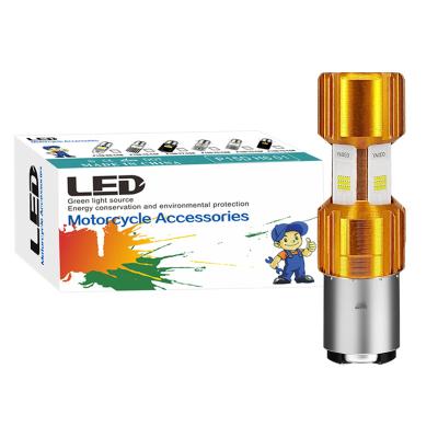 China Motoled Lamp 6500K 18W BA20D CSP Beads LED Headlight Bulb For Car Motorcycle Universal for sale