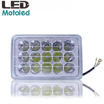 China Light Glass Shade CG Cafe Runner Parts LED Headlight. 15LED High Beam And 9LED Low Beam Motoled 125 For Moto Bike for sale