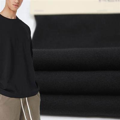 China Breathable Soft Touch 94 Color Cotton 6 Plain Spandex Single Jersey 1688 Knitting Fabric For Garment for sale