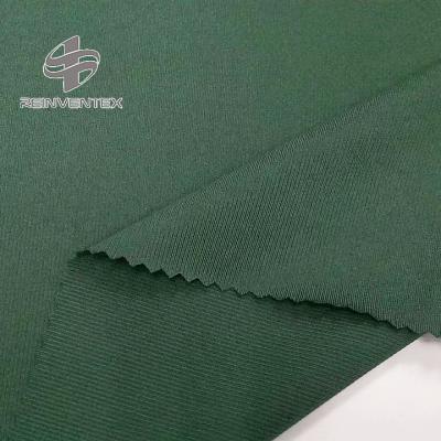 China Factory direct stretch 4291 87.1%polyester 12.9% spandex 2*1 rib knit fabric for sale