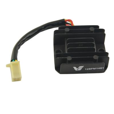 China Shield 125cc Motorcycle Pit Dirt Bike Voltage Regulator 12V For Suzuki GZ125 Rectifier for sale