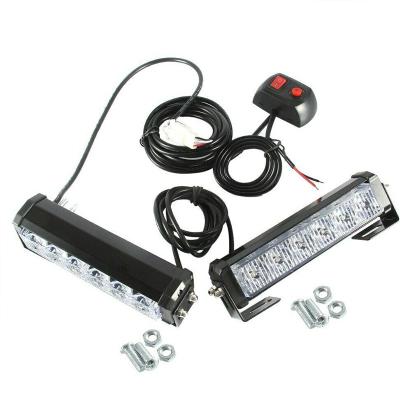 China 12LED Car Truck Van 12LED Car Recovery Beacon Strobe Backup Emergency Grill Turn Signal Light for sale