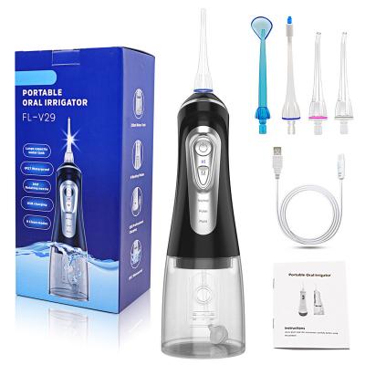 China FBA 320ML IPX7 Electric Oral Waterproof Portable Water Flosser Professional Wireless Flosser Device Amazon Flosser Dental Oral Irrigator for sale