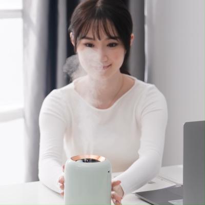 China 2022 Household Factory OEM Mini Ultrasonic Air Humidifier USB Portable Cool Mist Aroma Diffuser UV-C for sale