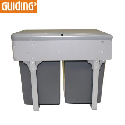 China Sustainable Guiding Kitchen Plastic Waste Bin for sale